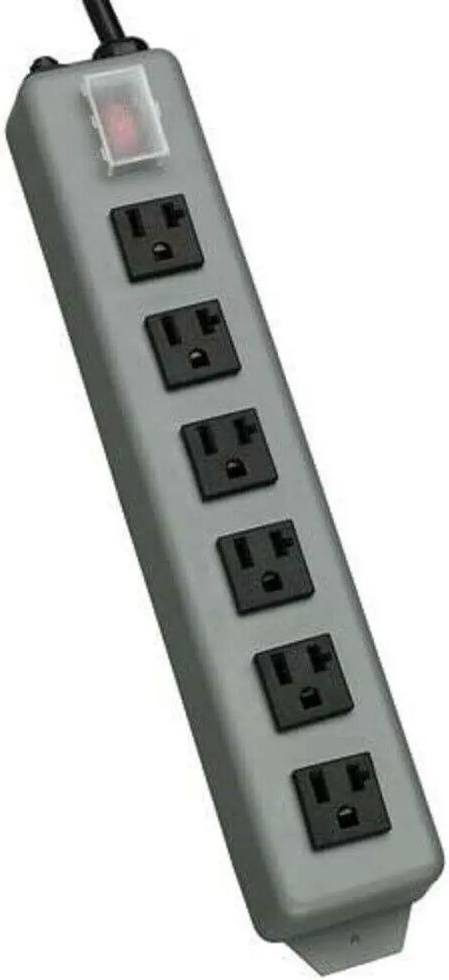 Alt view image 8 of 16 - TRIPP LITE UL620-15 WABER INDUSTRIAL POWER STRIP 6 OUTLET 15FEET  CORD 5-20P