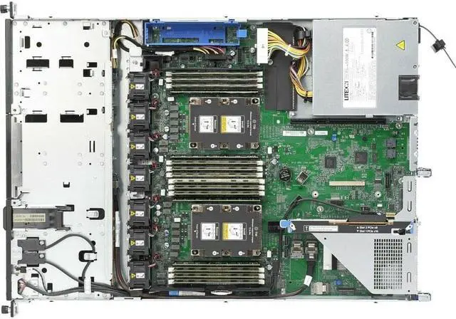 Alt view image 9 of 11 - HPE Proliant DL160 Gen10 Rack Server with One Intel Xeon 4210R Processor, 16 GB Memory, Four Large Form Factor Drive Bays and a 500w Power Supply