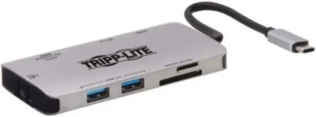 Alt view image 9 of 20 - USB C DOCKING STATION 4K USB