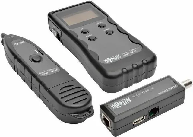 Alt view image 9 of 20 - Tripp Lite Multi-Function Optical Fiber Cable Tester with Power Meter, Light Source & Visual Fault Locator (T020-001-PSF)