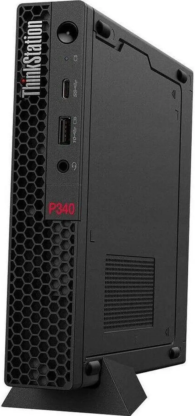 Alt view image 9 of 12 - Lenovo ThinkStation P340 30DF0011US Tiny Computer i5-10500T 16GB 512GB SSD W10P
