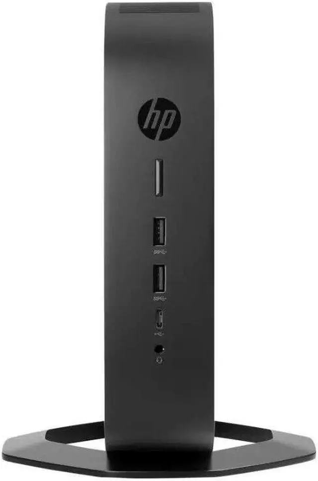 Alt view image 4 of 13 - HP t740 Thin Client Desktop Computer Ryzen V1756B 8GB 128GB eMMC Win10 IoT