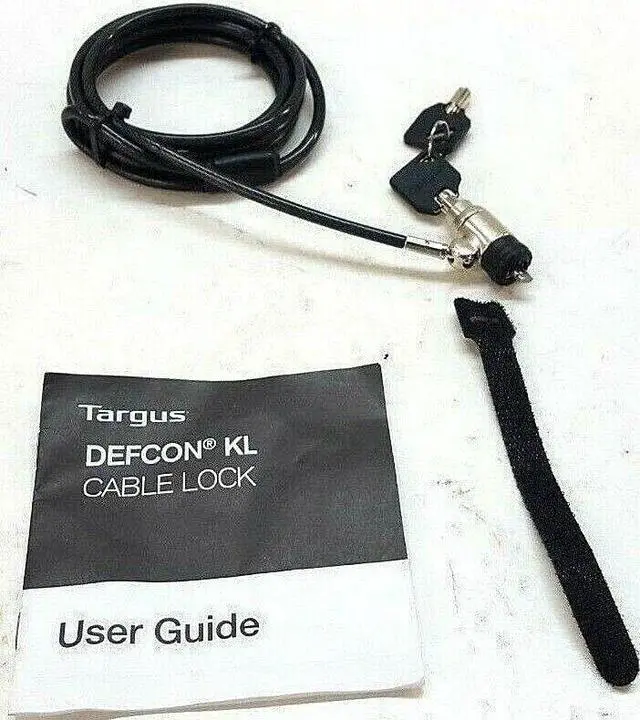 Alt view image 2 of 8 - Targus Defcon Kl Cable Lock - Taa Compliant