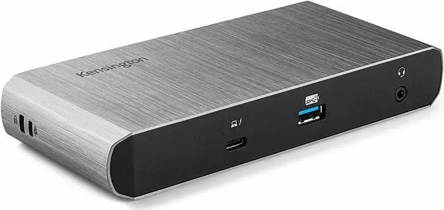 Alt view image 2 of 3 - kensington sd5500t thunderbolt 3 and usb-c docking station, dual 4k displayport, for macbooks, windows and surface, 60w pd (k38130us)