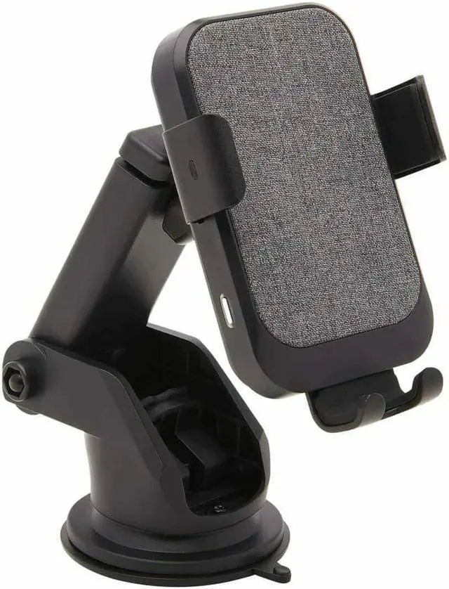 Alt view image 8 of 20 - Tripp Lite Wireless Car Charger 15W USB C w/ Windshield Dash Phone Holder