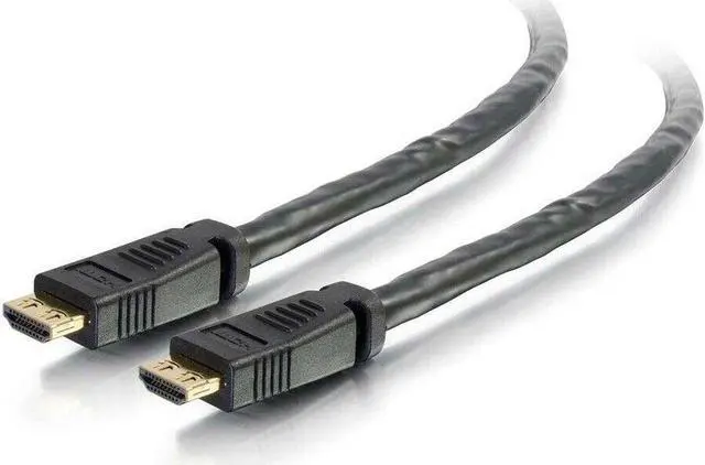 Alt view image 13 of 13 - C2G 42532 Standard Speed HDMI Cable with Gripping Connectors, CL2P-Plenum Rated, TAA Compliant (50 Feet, 15.24 Meters)
