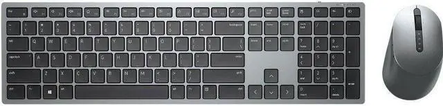 Alt view image 12 of 20 - Dell Premier Wireless Keyboard and Mouse Titan Grey KM7321W