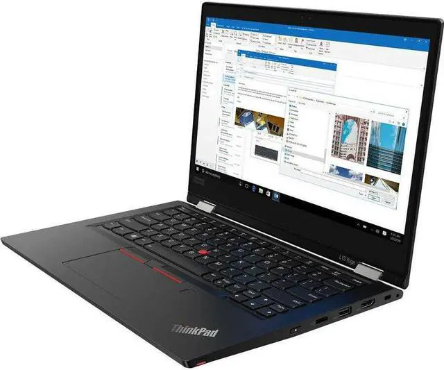 Alt view image 9 of 20 - Lenovo ThinkPad L13 Yoga Gen 2 (Intel) Intel Core i5-1135G7 8GB Memory 256 GB PCIe SSD Intel Iris Xe Graphics 13.3" 10-point Multi-touch 1920 x 1080 Convertible 2-in-1 Laptop Windows 10 Pro 64-bit 20VK0018US