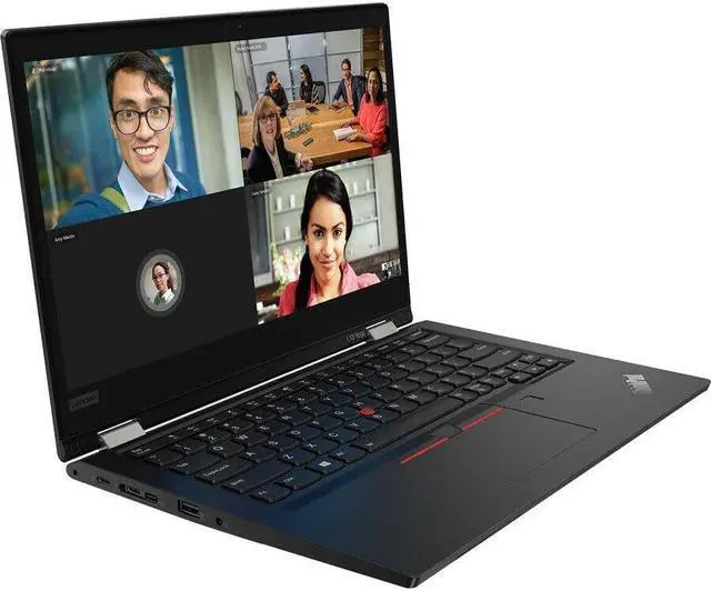 Alt view image 10 of 20 - Lenovo ThinkPad L13 Yoga Gen 2 (Intel) Intel Core i5-1135G7 8GB Memory 256 GB PCIe SSD Intel Iris Xe Graphics 13.3" 10-point Multi-touch 1920 x 1080 Convertible 2-in-1 Laptop Windows 10 Pro 64-bit 20VK0018US