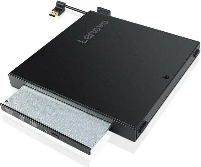 Alt view image 12 of 20 - Lenovo ThinkCentre Tiny IV DVD Burner Kit 4XA0N06917 Tiny DVD Burner Kit