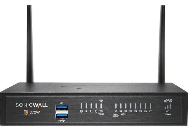 Main image of SonicWall TZ370W Wireless Firewall (Gen 7), Appliance only | 02-SSC-2827