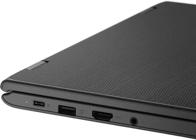 Alt view image 18 of 20 - Lenovo 300e Windows 2nd Gen 81M9007EUS 11.6" Touchscreen 2 in 1 Notebook - HD - 1366 x 768 - Intel Celeron N4120 Quad-core (4 Core) 1.10 GHz - 4 GB RAM - 128 GB SSD - Gray - Windows 10 Pro - Inte