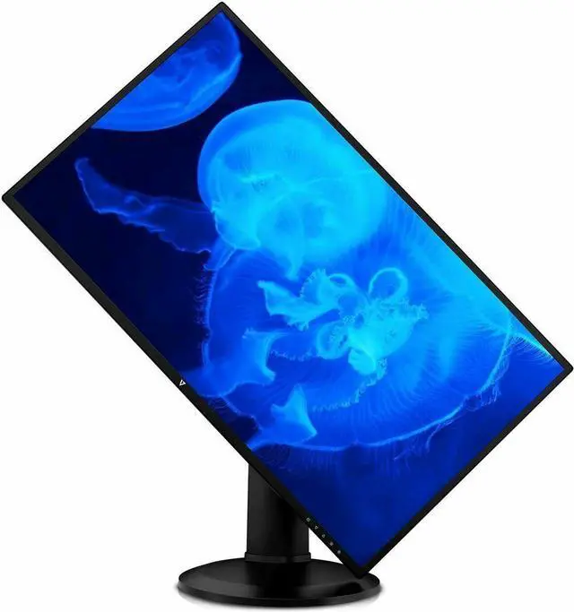 Alt view image 9 of 15 - V7 L27HAS2K-2N 27" QHD 2560x1440 LED LCD ADS Monitor with Built-In Speakers