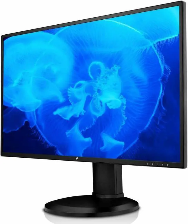 Alt view image 10 of 15 - V7 L27HAS2K-2N 27" QHD 2560x1440 LED LCD ADS Monitor with Built-In Speakers