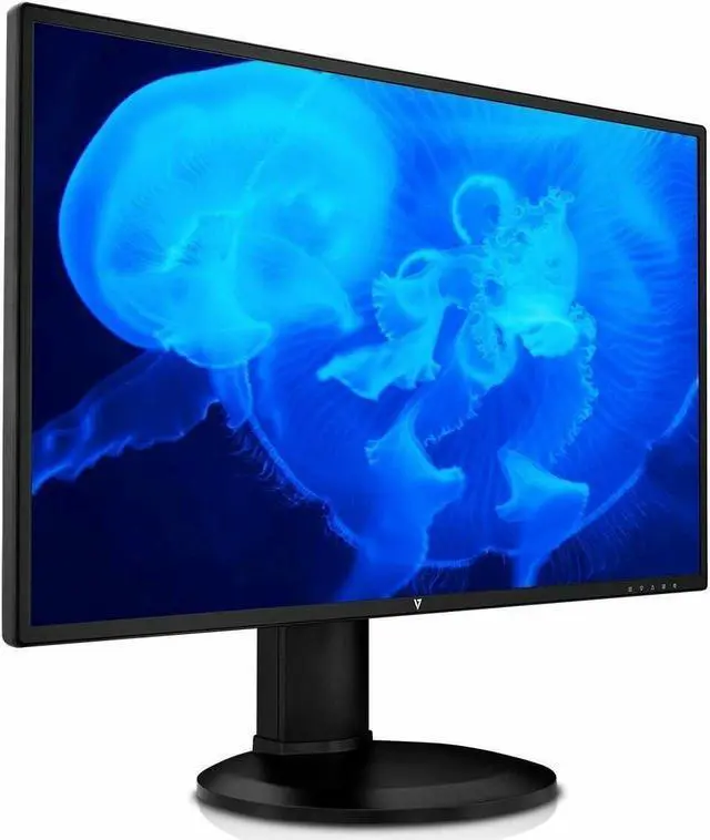 Alt view image 11 of 15 - V7 L27HAS2K-2N 27" QHD 2560x1440 LED LCD ADS Monitor with Built-In Speakers