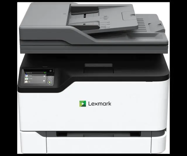 Alt view image 8 of 20 - Lexmark GO Line MC300 MC3224i Wireless Laser Multifunction Printer - Color - Copier/Printer/Scanner - 24 ppm Mono/24 ppm Color Print - 2400 x 600 dpi Print - Automatic Duplex Print - Upto 30000 Pages