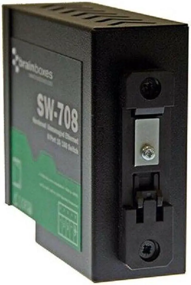 Alt view image 17 of 20 - Brainboxes Hardened Industrial Ethernet 8 Port Switch Din Rail Mountable
