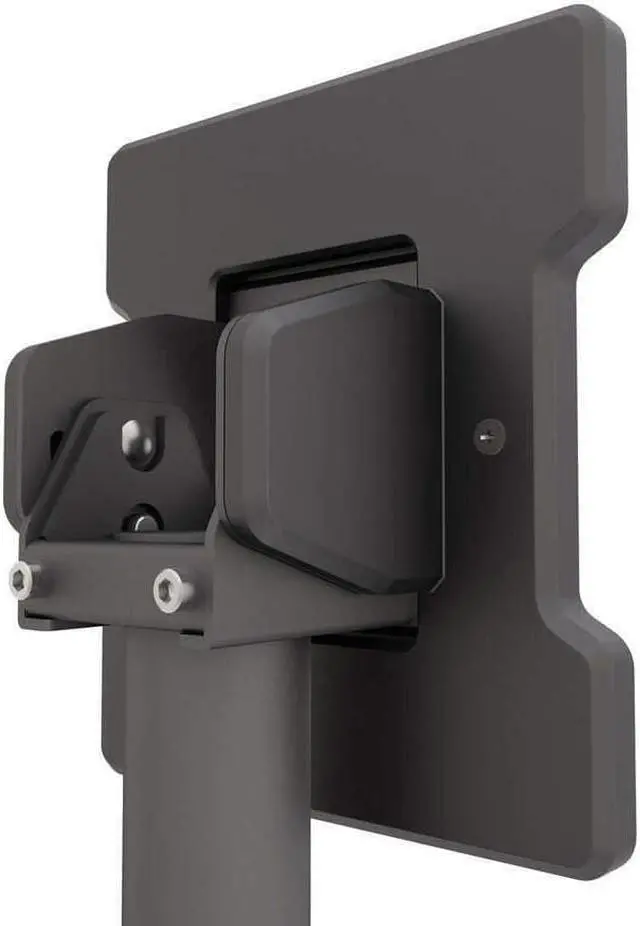 Alt view image 16 of 18 - Kanto CM600G Galvanized Outdoor Hanging Ceiling TV Mount for 37-inch to 70-inch TVs