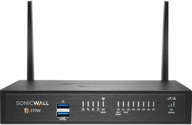 Alt view image 9 of 20 - SonicWall TZ270W Firewall (Gen 7) Wireless-AC Totalsecure - Threat Edition - 1 Year - 02-SSC-7313