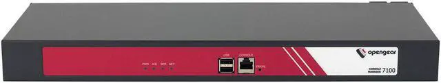Alt view image 9 of 13 - Opengear CM7100 Series - Console Server - 256 MB - DDR3 SDRAM - Twisted Pair - 2 x Network (RJ-45) - 2 x USB - 32 x Serial Port - Gigabit Ethernet - Management Port - Rack-mountable