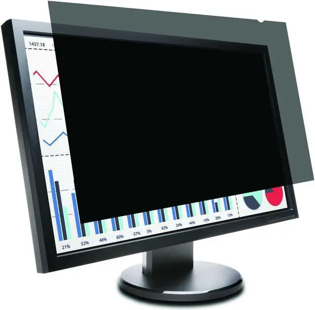 Alt view image 6 of 16 - Kensington Fp238w9 Privacy Screen For 23.8" Widescreen Monitors (16:9)