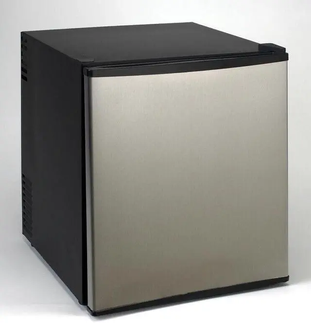 Alt view image 5 of 6 - Avanti 1.7 Cu. Ft. Superconductor Refrigerator Black Cabinet with Stainless Steel Door SAR1702N3S