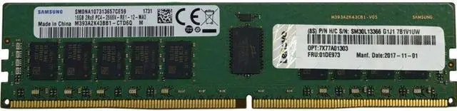 Alt view image 6 of 9 - Lenovo 16GB TruDDR4 Memory Module 4ZC7A08708