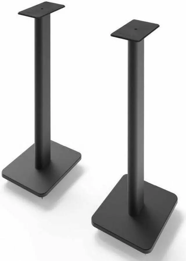 Alt view image 10 of 20 - Kanto SP26PL 26" Bookshelf Speaker Stands - Pair (Black)