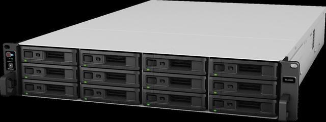 Alt view image 7 of 13 - Synology SA3200D 12 Bay Dual Controller SAS Rackmount NAS (Diskless)