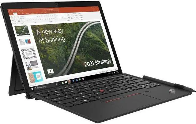 Alt view image 5 of 11 - Lenovo ThinkPad X12 Detachable 20UW000YUS Intel Core i5 11th Gen 1130G7 (1.80 GHz) 16 GB Memory 256 GB PCIe SSD 12.3" Touchscreen 1920 x 1280 Detachable 2-in-1 Laptop Windows 10 Pro 64-bit