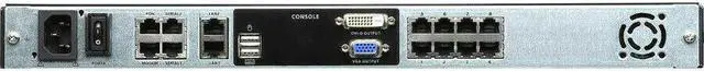 Alt view image 13 of 15 - ATEN 8-PORT 19 LCD IP CAT5 KVM