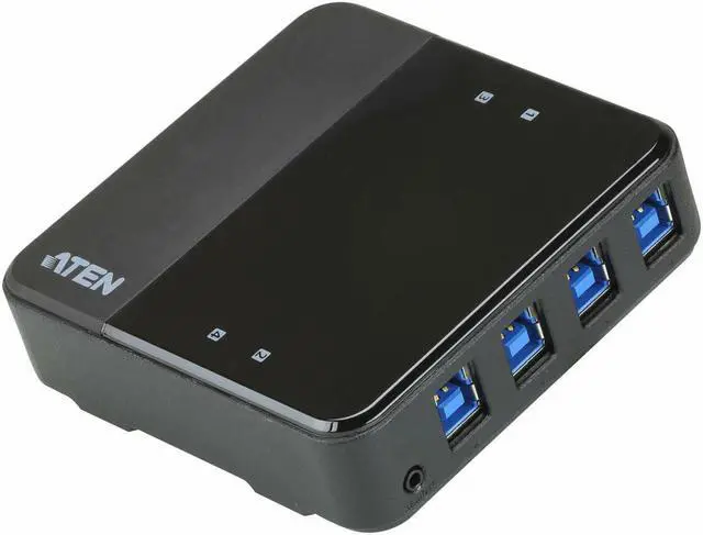 Alt view image 5 of 10 - ATEN US3344 4x4 USB 3.1 Gen1 Peripheral Sharing Switch w/3-Yr Warranty