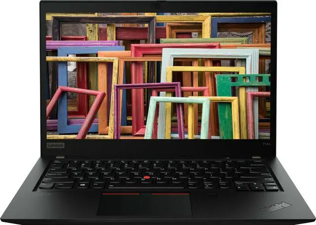 Alt view image 9 of 14 - Lenovo ThinkPad T14s Gen 1 20UH000MUS 14" Notebook - Full HD - 1920 x 1080 - AMD Ryzen 7 4750U Octa-core (8 Core) 1.70 GHz - 16 GB RAM - 512 GB SSD - Black - Windows 10 Pro - AMD Radeon Graphics