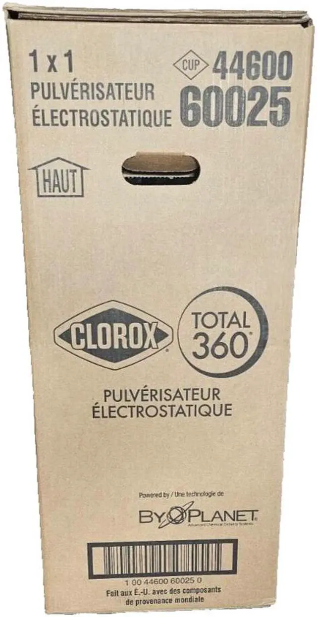 Alt view image 6 of 7 - Clorox Total 360 System Electrostatic Sprayer, Cart System, Trigger, Hose #60025