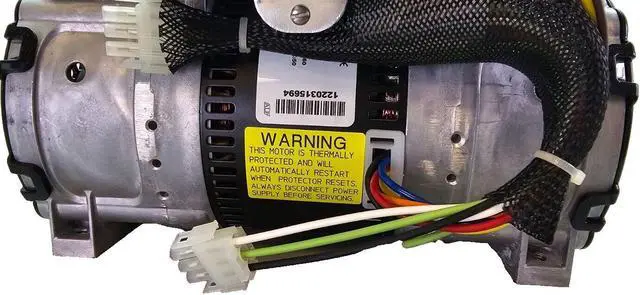 Alt view image 4 of 7 - Gast 87R647 Oil Free Twin Cylinder Vacuum Pump 1/2HP 120/240V, 6.2A