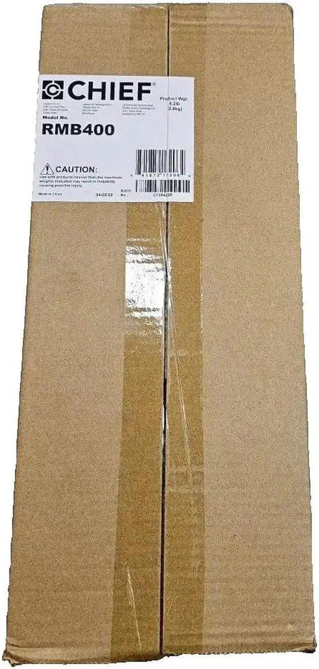 Alt view image 2 of 2 - Chief Fit Menu Board Strut Channel Mount Interface RMB400, Low Profile, Tilting