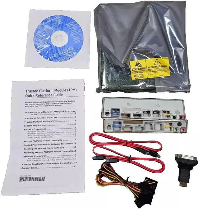 Alt view image 2 of 6 - Intel DQ77KB Executive Series mini-ITX LGA1155 (2nd/3rd Gen) Q77 DDR3 Dual NIC - OEM