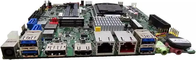 Alt view image 3 of 6 - Intel DQ77KB Executive Series mini-ITX LGA1155 (2nd/3rd Gen) Q77 DDR3 Dual NIC - OEM