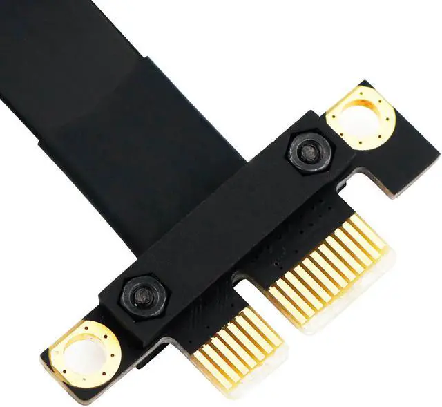 Alt view image 5 of 6 - PCI express extension cable 36PIN 1X 90 degree extension cable PCI e PCIe PCI-e  x1 Riser Cables