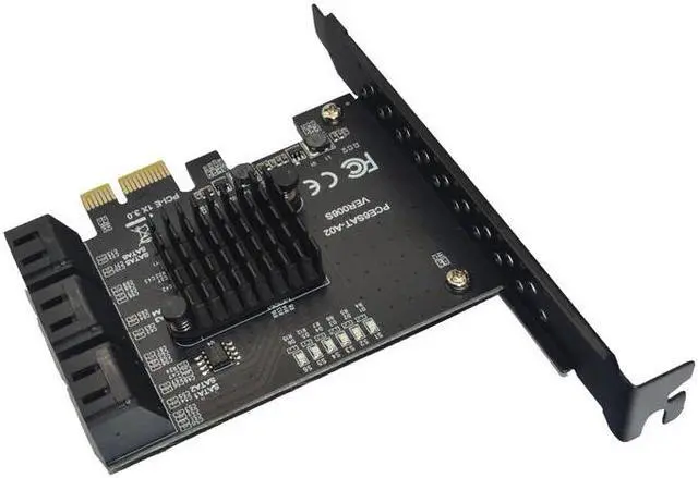 Main image of to 6 SATA Card 6 Ports SATA3 PCI Express Expansion Card PCI-E/ SATA Controller Multiplier for SSD Synology ASM1166 Chip