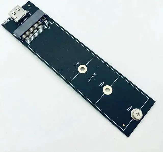 Alt view image 4 of 6 - HDD Enclosure M.2 NVME SSD Case/Box HD USB C Adapter Hard Disk Case Hard Drive Box M.2 SSD USB Adapter SSD M2 Type C Case