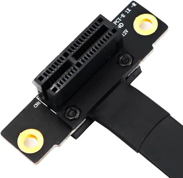 Alt view image 6 of 6 - PCI express extension cable 36PIN 1X 90 degree extension cable PCI e PCIe PCI-e  x1 Riser Cables