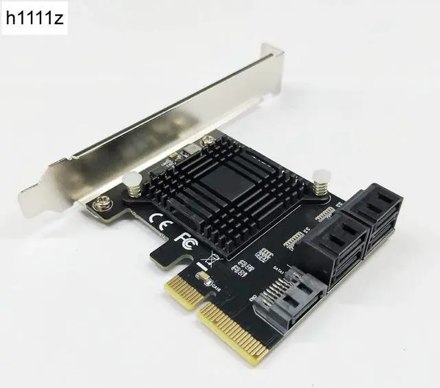 Main image of Add On Cards PCIE SATA Controller PCI-E SATA Hub/Card PCIE to SATA 3.0 Card 5-Ports SATA3 SSD PCI Express X4 Gen3 Adapter