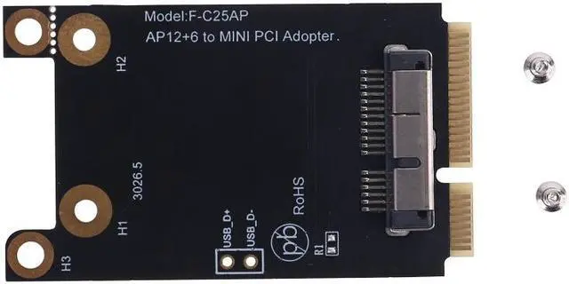 Main image of BCM94331CD BCM94360CD BCM943602CS BCM94360CSAX to Mini PCI-E Adapter Card Wireless Cards Laptop Accessories