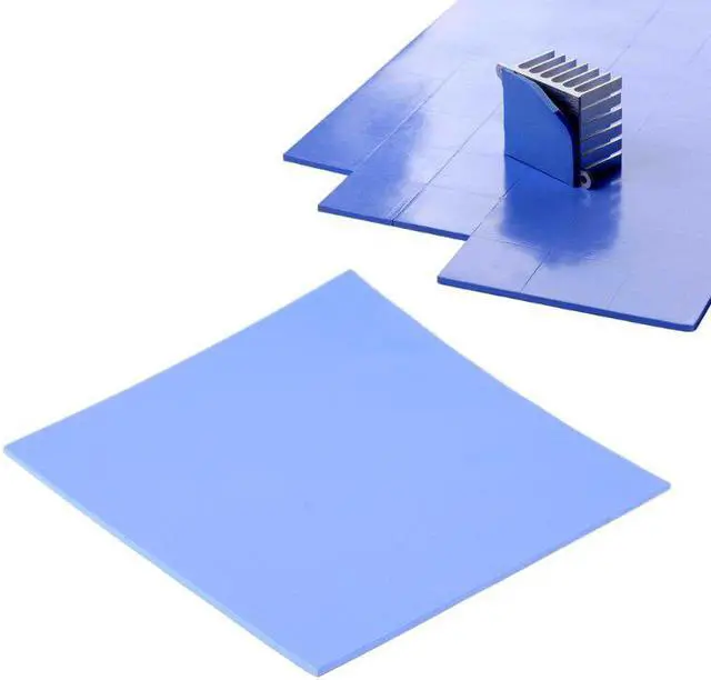 Alt view image 2 of 5 - 100x100x2mm CPU Thermal Silicone Heatsink Pad Cooling Conductive Pads Cooler 95AD
