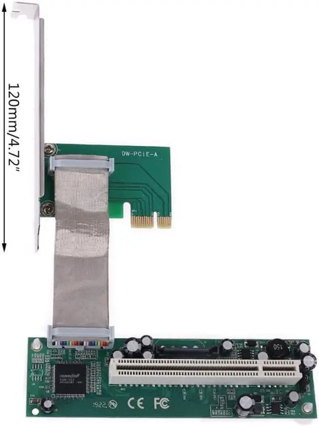 Alt view image 4 of 6 - PCIE to PCI Express x16 Conversion Card PCI-E Expansion Converter Adapter Board
