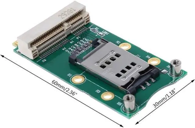 Main image of Mini PCI-E Adapter with SIM Card Slot for 3G/4G LTE GPS Card Mini PCI-e Adapter