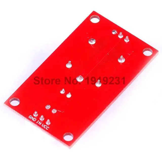 Alt view image 5 of 5 - 5V 1 Channel Relay Module Low Level Trigger with Optocoupler Relay Output 1 way Relay Module for Arduino