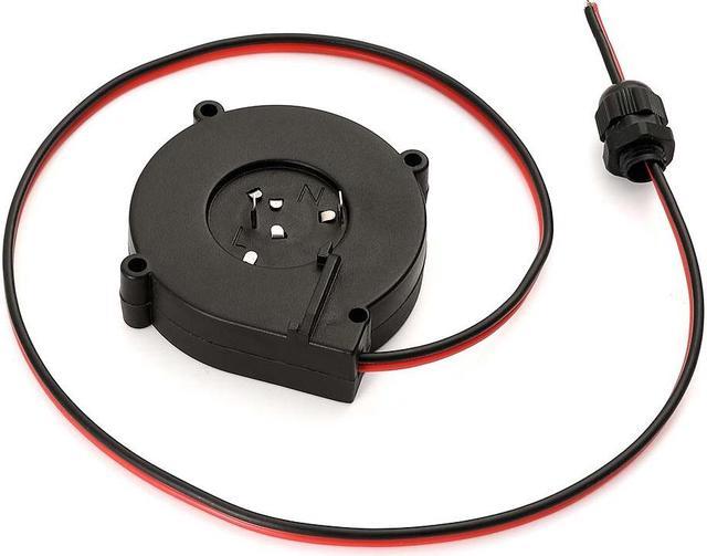 Mini cable reel, small retractable power cord reel, multi-purpose 