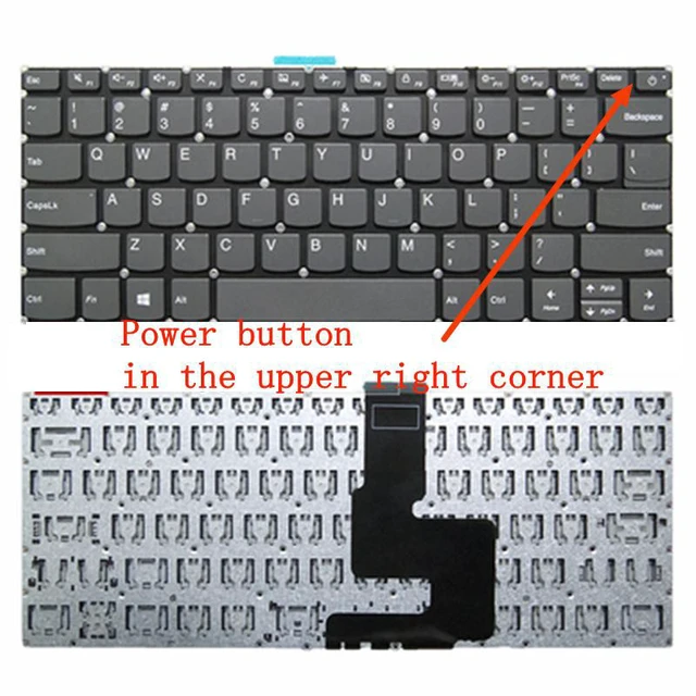 Alt view image 2 of 4 - US keyboard For 320-14 320S-14IKB 120S-14IAP 520-14IKB 7000-14 C340-15IIL C340-15IWL YOGA 720-15 720-15IKB English laptop